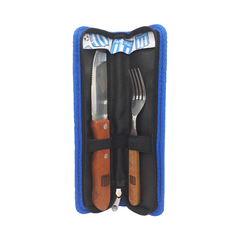 10430 - SET CUCHILLO Y TENEDOR RACING CLUB CON ESTUCHE en internet