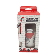 934 - SET MATE Y BOMBILLA RIVER - Nuevo Emporio | Productos de fútbol