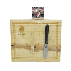 10630 - Plato picada c/pinches y cuchillo River Plate - comprar online