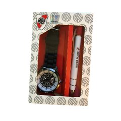 945811 - SET RELOJ SUPERTOP Y BOLIGRAFO RIVER PLATE