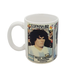 TAZA CERAMICA  MARADONA