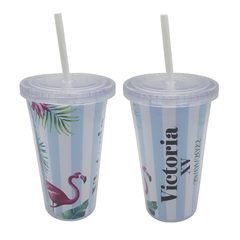 Vaso tipo Starbucks c/ sorbete