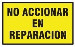 Cartel de alto impacto serigrafiado (15x25 cm 0,6 mm) (Varios Modelos)