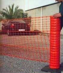 Malla De Seguridad Naranja 80grs 45 M Red Plástica Fact A - comprar online