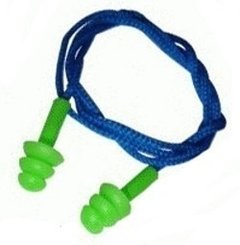 Tapon Oido Endoaural C/cordon Reutilizable Steelpro