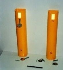 Tope Estacionamiento Pvc Flex Kit Garage
