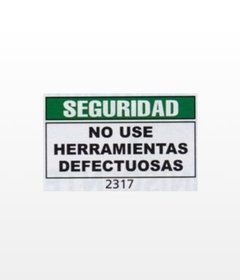 Cartel de alto impacto serigrafiado 30X40 - tienda online