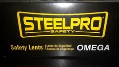 Anteojo OMEGA para montar lentes recetados (policarbonato de alta transp.+anti-rayas) marca Steelpro - tienda online