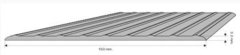 Banda decorativa 150x3,2 mm (x metro) Protector de pared