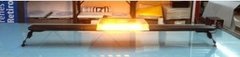 Barral led extra chato de 1 modulo con 8 lentes triopticos (24 leds de 1W) 1 Modulo de policarbonato de 380x260x45 mm