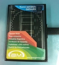 Cartel para estacionamiento con led doble faz (2 tapas de policarbonato de 380x260x45 mm) - comprar online
