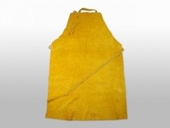 Delantal Descarne Cuero Amarillo