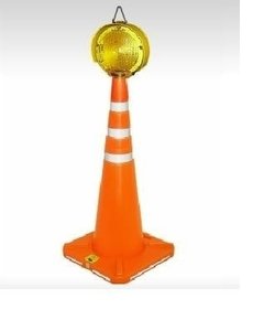Faro Led Intermitente Para Conos Viales. Baliza Led