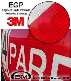 Lamina reflectiva 3M grado ingenieria PRISMATICO EGP (metro cuadrado) Norma IRAM 10033