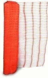 Malla De Seguridad Naranja , Red Plástica