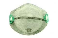 Mascarilla F720C C/CARBON ACTIVADO para polvos y aerosoles N-95 (x unidad) marca Steelpro