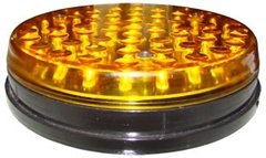 Optica policarbonato de 170 mm con 61 leds de 5 mm 12Vcc