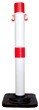 Columna plastica de 110 cm de altura con base de goma