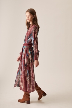 Iruya Vestido Camisa Larga - tienda online