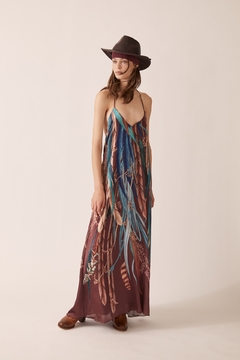 Iruya Vestido Largo Con Espalda Descubierta