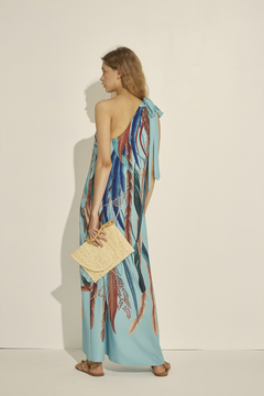 Iruya Vestido Largo Un Hombro - comprar online