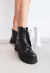 AMY WINEHOUSE ZIPPER NEGRO