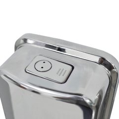 Dispenser para álcool gel ou sabonete líquido em aço inox - Biovis 500ml
