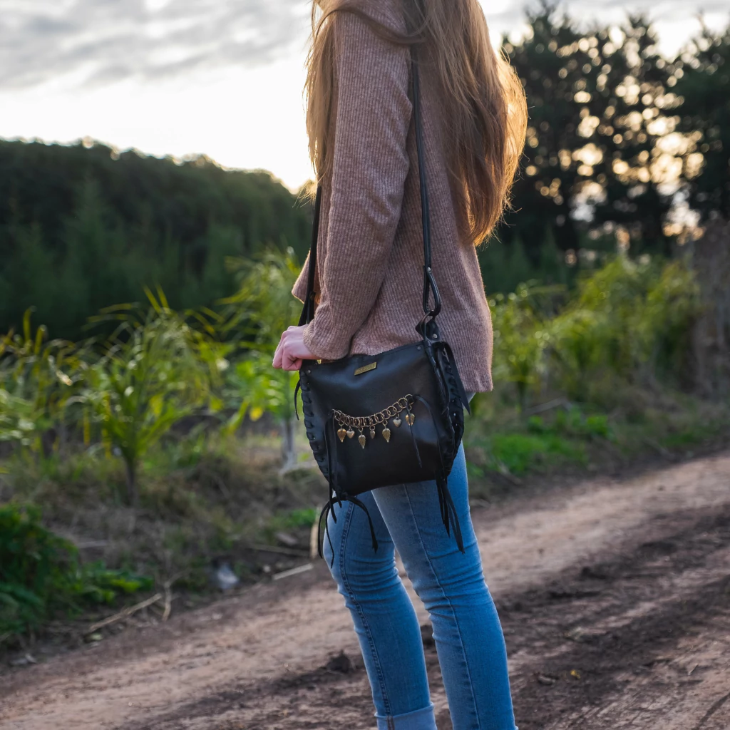 Cartera de Cuero Modelo BRENDA