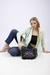 MINIBAG NATALY VIOLET SNAKE COLOR - comprar online