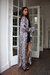 Kimono Sofía Petra largo de seda natural leopardo en internet