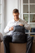 Imagen de Mochila empresarial y de viaje Black/Calidad Premium