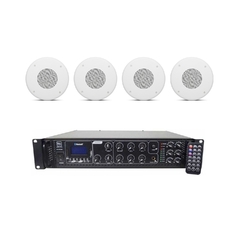 Combo De Música Funcional 4 Parlantes Jbl + Amplificador Vmr