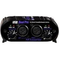 Interface Placa De Sonido 2 Canales Art Usb Dual Pre