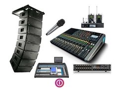 Consolas Bafles Micrófonos Sonido Para Iglesias Y Auditorios