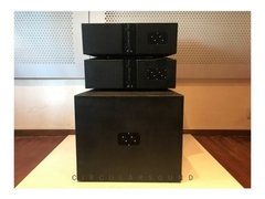 Sistema Line Array 1400 Watts 2 Parlantes 10 + Driver 1,5