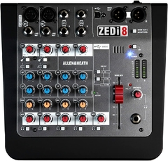 Mixer Consola Allen & Heath Zedi 8 Mezclador de audio híbrido compacto/interfaz USB - comprar online