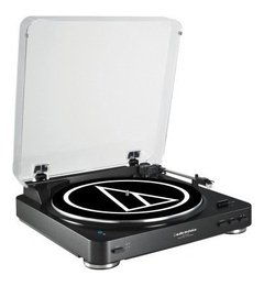 Bandeja Vinilos Audio Technica At Lp60 Bt Bluetooth Negra