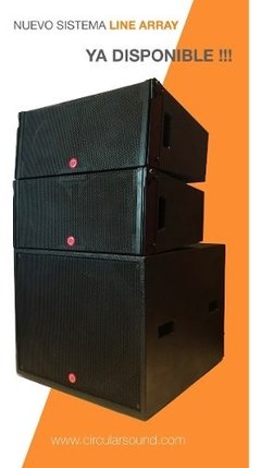 Sistema Line Array 500 Watts 2 Parlantes 8 + Driver 1 - comprar online