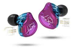 Auriculares In Ear Kz Zst Pro Purple - circularsound