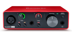 Interface De Sonido Focusrite Scarlett Solo 3ra Generación