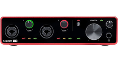 Interface De Sonido Focusrite Scarlett 4i4 3ra Generación - comprar online