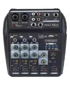 Consola Sonido Dj 4 Canales Usb Phantom Acustica Vx-200u
