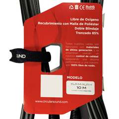 Cable De Micrófono Canon-canon (xlr) X 10m Fichas Neutrik en internet
