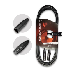Cable Dmx 127 Cm Canon Xlr Para Luces 120 Ohms Linkeo