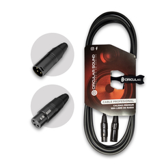 Cable De Micrófono Canon-canon (xlr) X 6m Fichas Genéricas