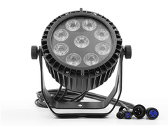 Spot Led De Exterior Megapar 910/ip 9 Led 10w Rgbwa