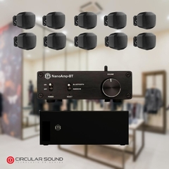 Sistema De Música Con Amplificador, 10 Parlantes Y Subwoofer - comprar online