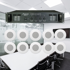 Sistema de Música Funcional 10 Parlantes JBL + Amplificador 4 canales - comprar online