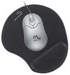 Mouse Pad Multilaser Com Apoio Gel Preto - AC024