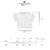 Blusa Margaritas - Pasito a paso 